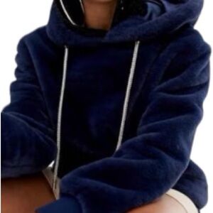 ASOS Design X Laquan Smith oversized faux fur hoodie